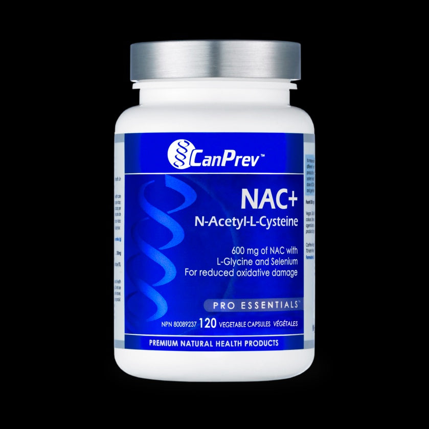 CanPrev NAC+ N-Acetyl-L-Cysteine 120 v-caps