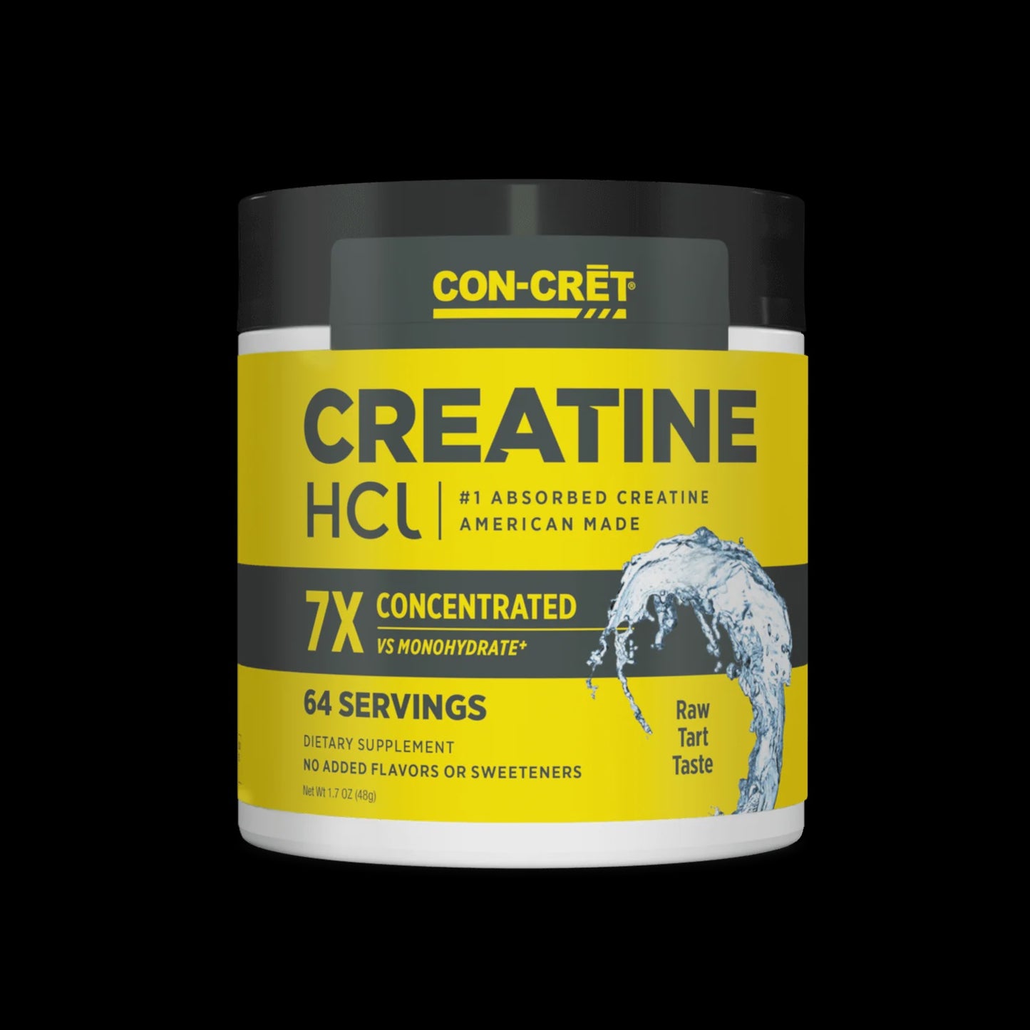 CON-CRET Creatine HCL Powder 64 Serve