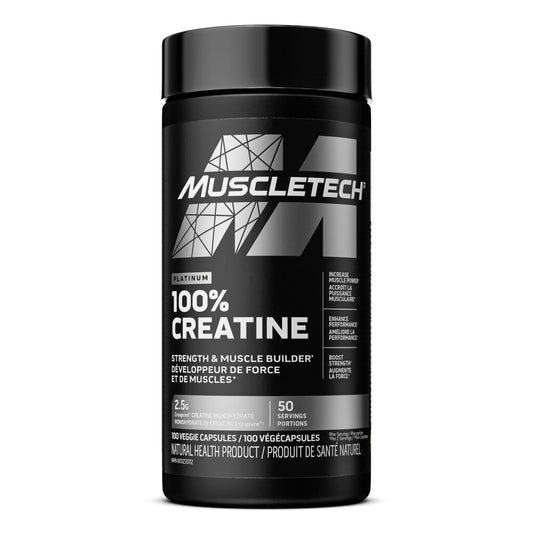 Muscletech Platinum 100%  Creapure Creatine 50 Servings