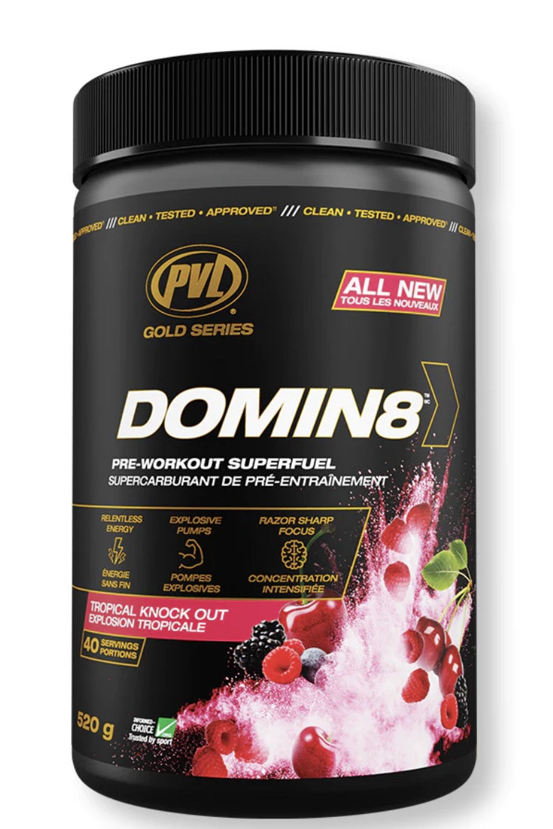 PVL Domin8 - Pre-Workout Superfuel