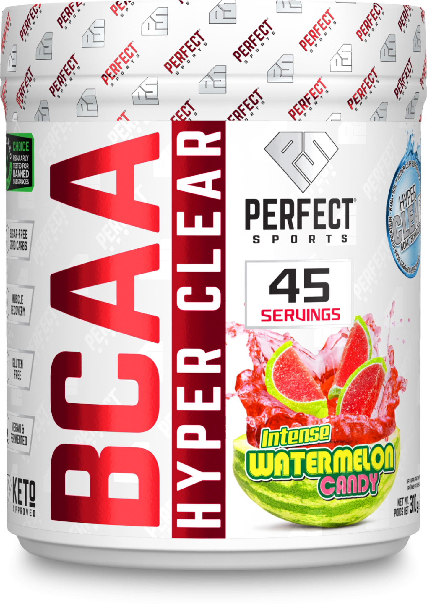 Perfect Sports Hyper Clear BCAA 45 Servings