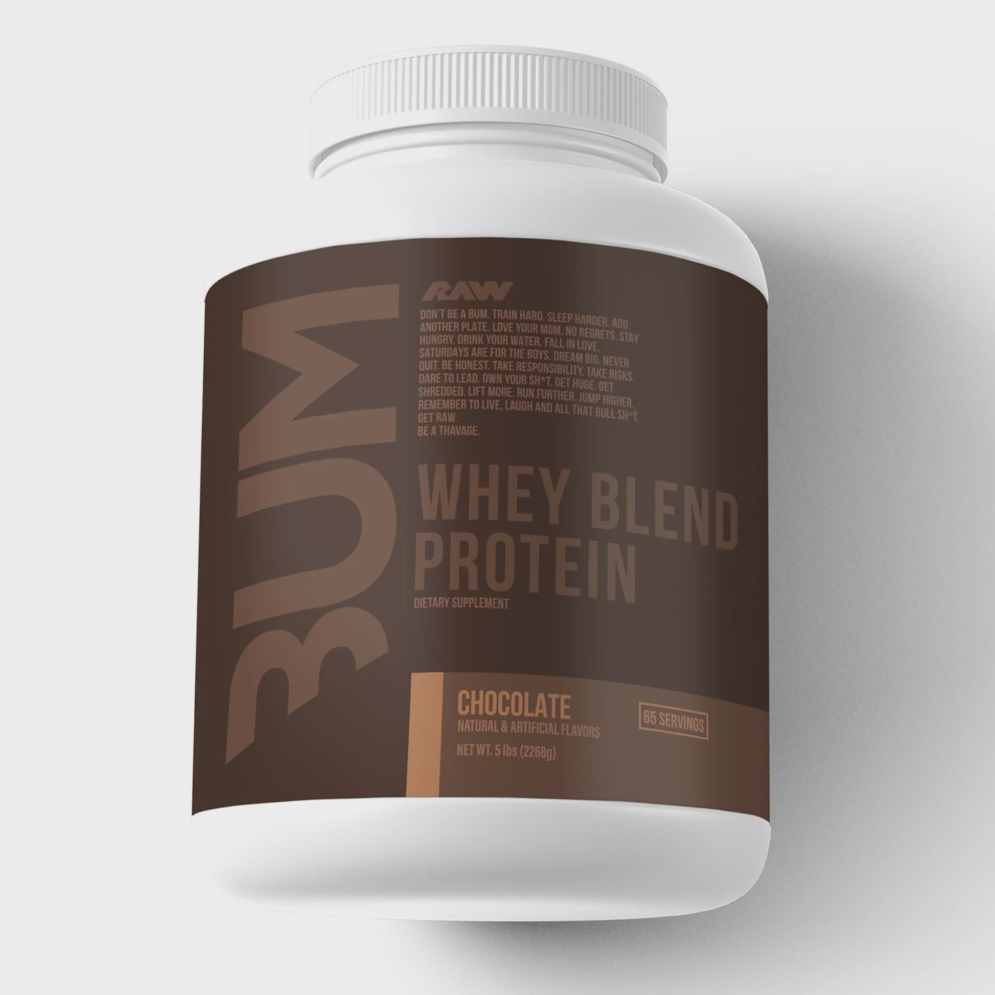 CBUMX RAW Whey Blend Protein 65 Servings