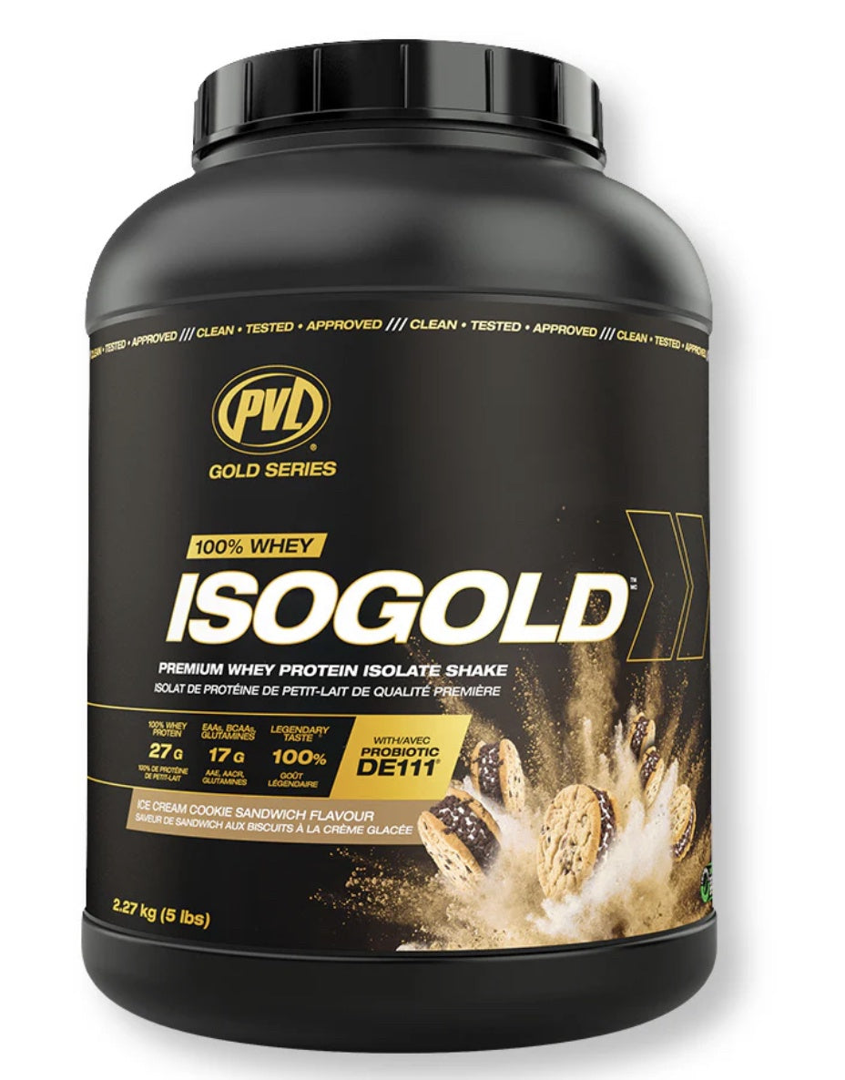 PVL IsoGold 5LBS (2.27KG) - Premium Whey Protein Isolate