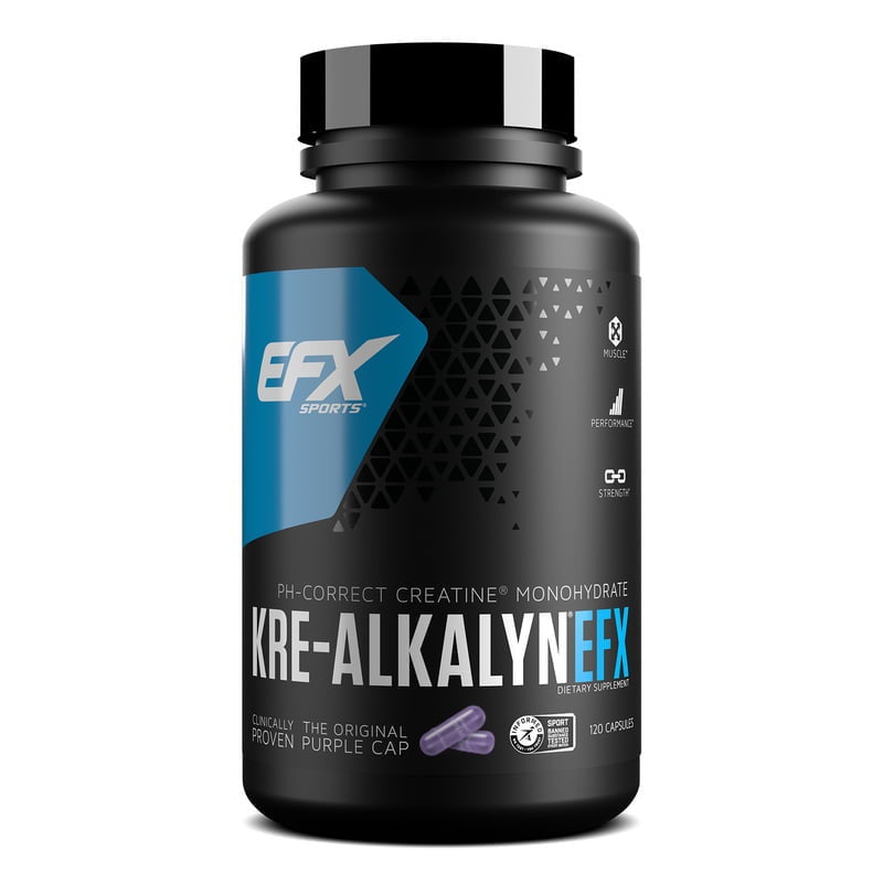 EFX Sports Kre-Alkalyn 120 Capsules
