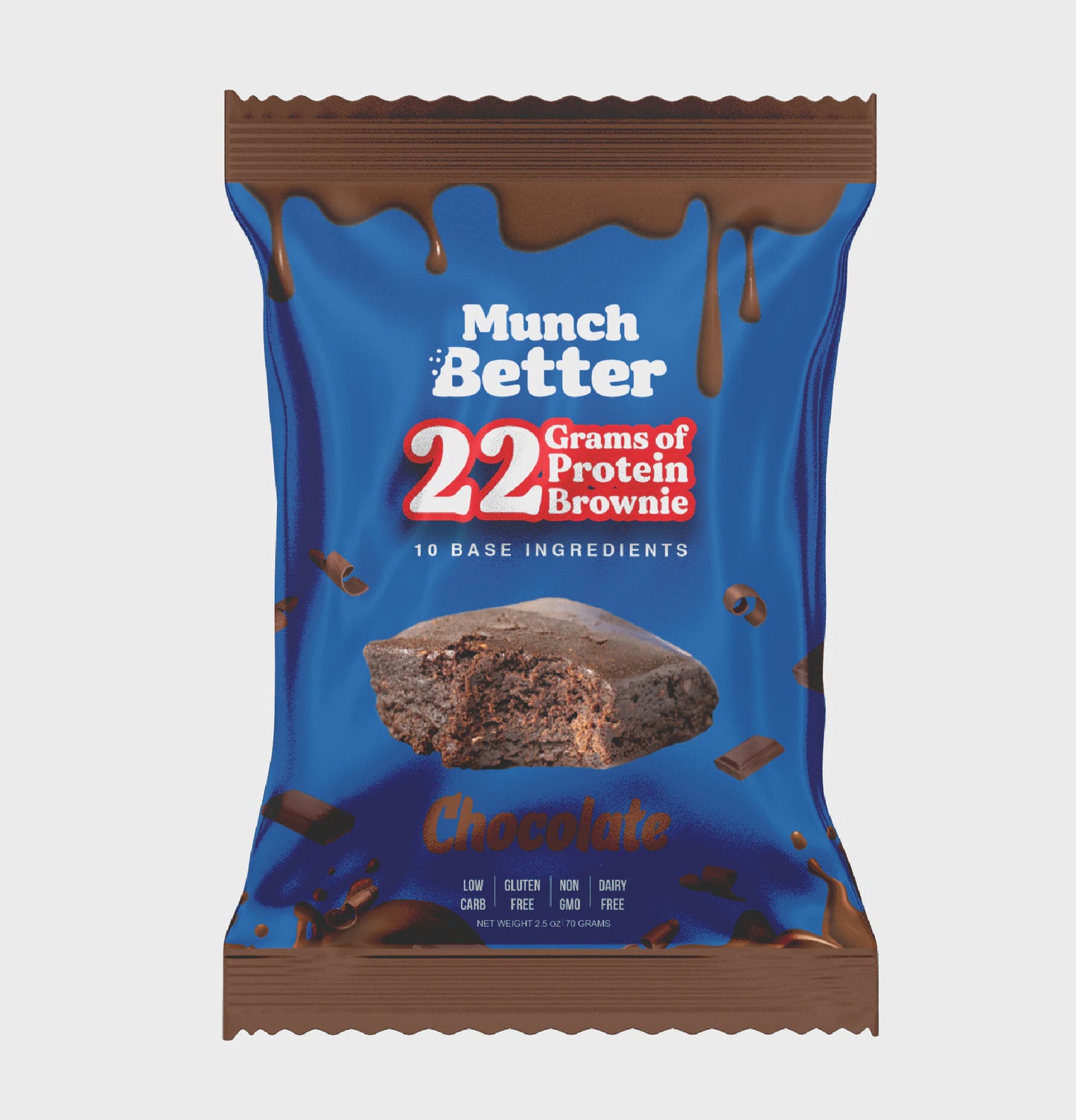 Munch Better Protein Brownies