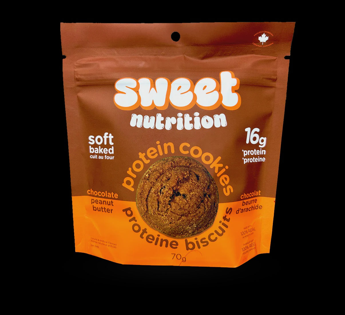 Sweet Nutrition Protein Cookies 70g Bag