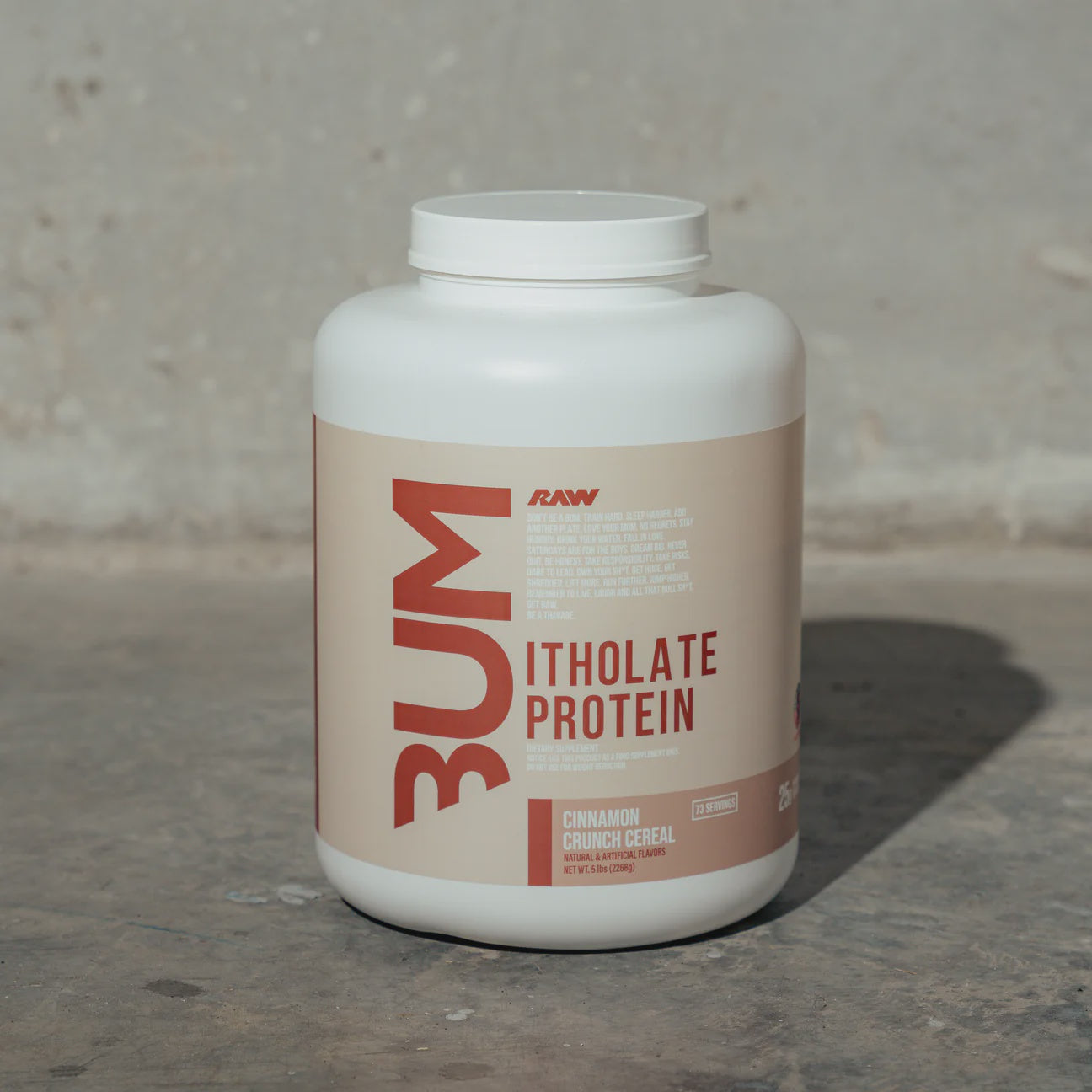 CBUM X RAW Itholate Protein 5lbs