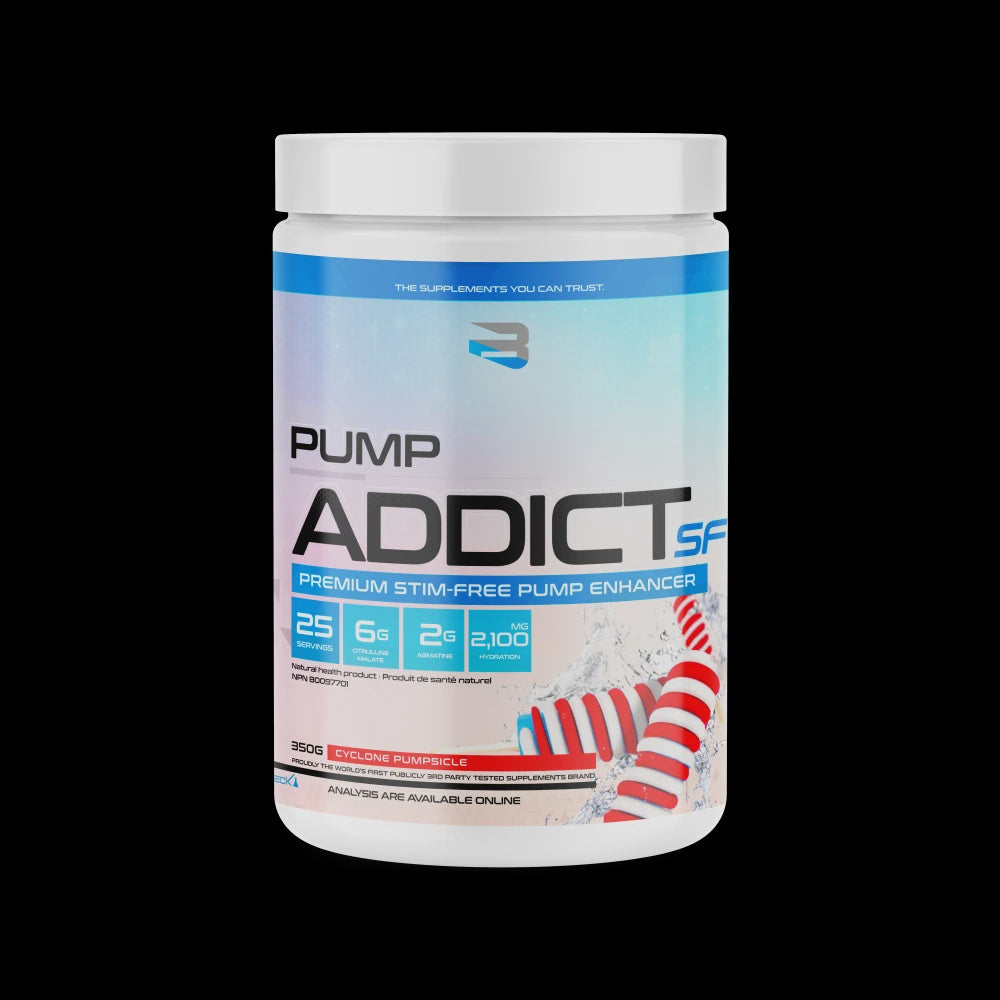 Believe Pump Addict SF (stim-free) 25 Servings